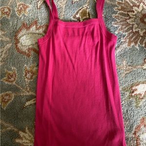 Pink tank top